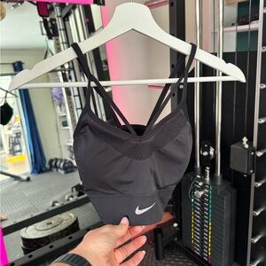 Nike Women's Black Strappy Sports Bra